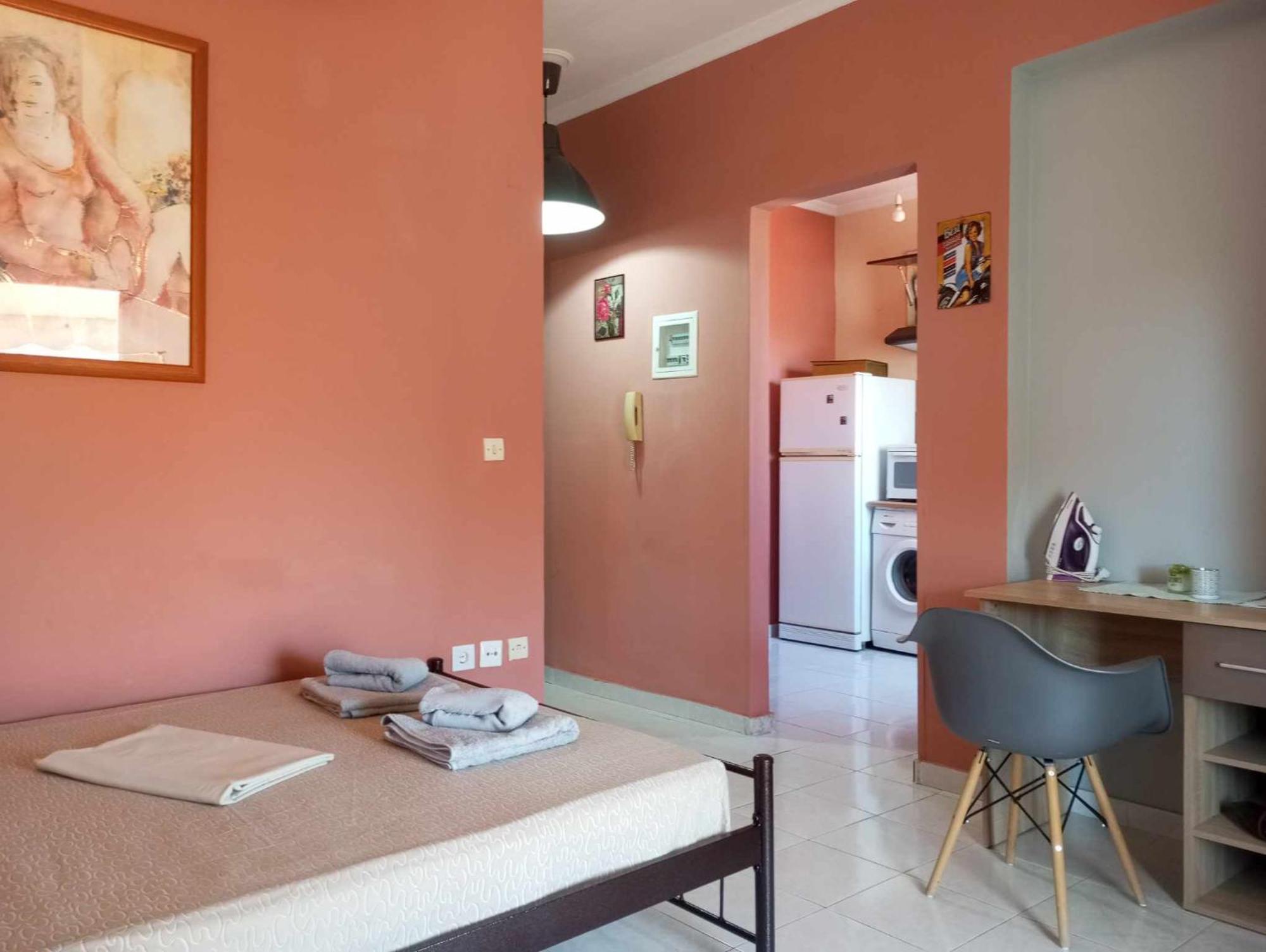 Cozy Studio Flat 1 Bedroom-Very Central Location Mytilene Exterior photo